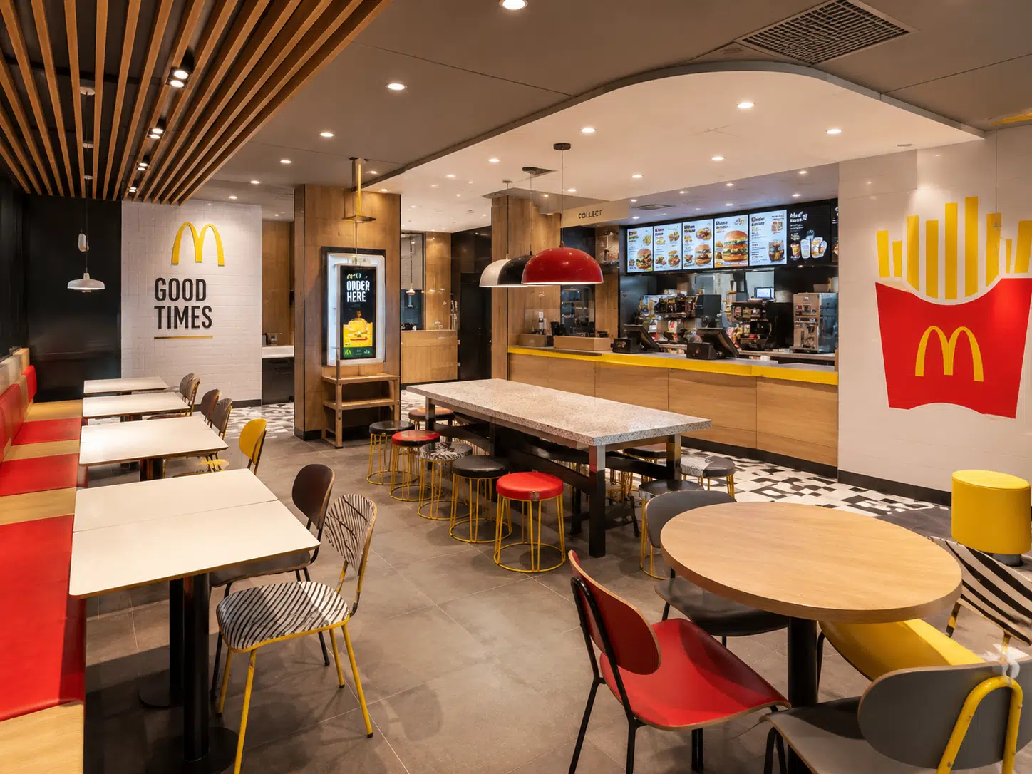 Fast Food Interiors