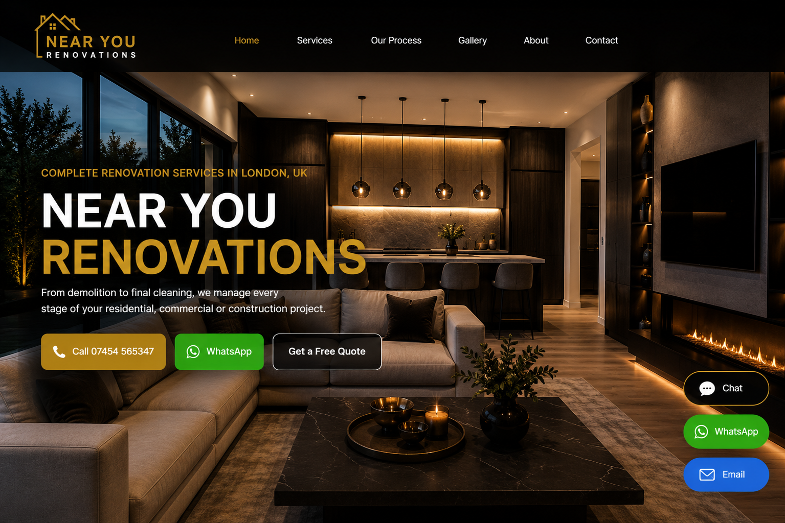 Near You Renovations — luxury renovation services in London